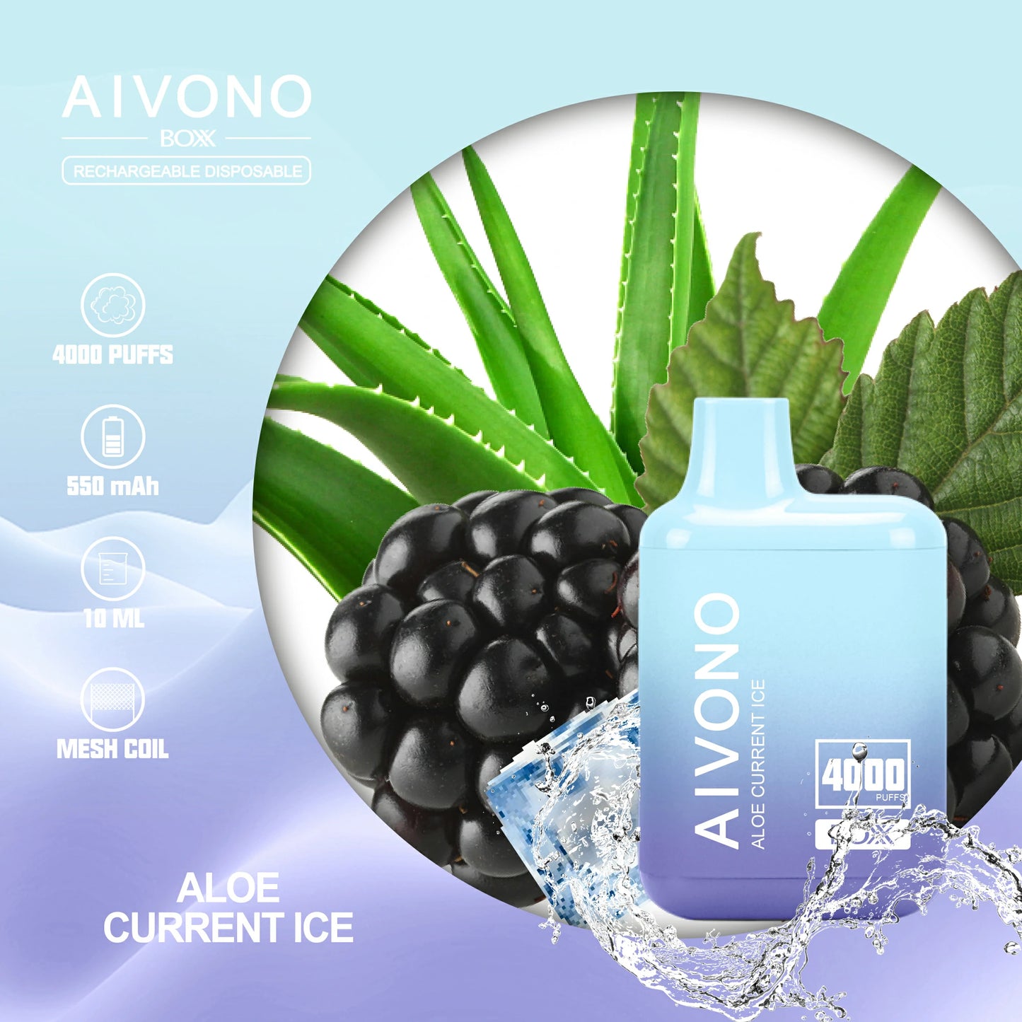 AIVONO AIM BOXX 4000 Puffs Bulk Buy Rechargeable Disposable Vapes Wholesale