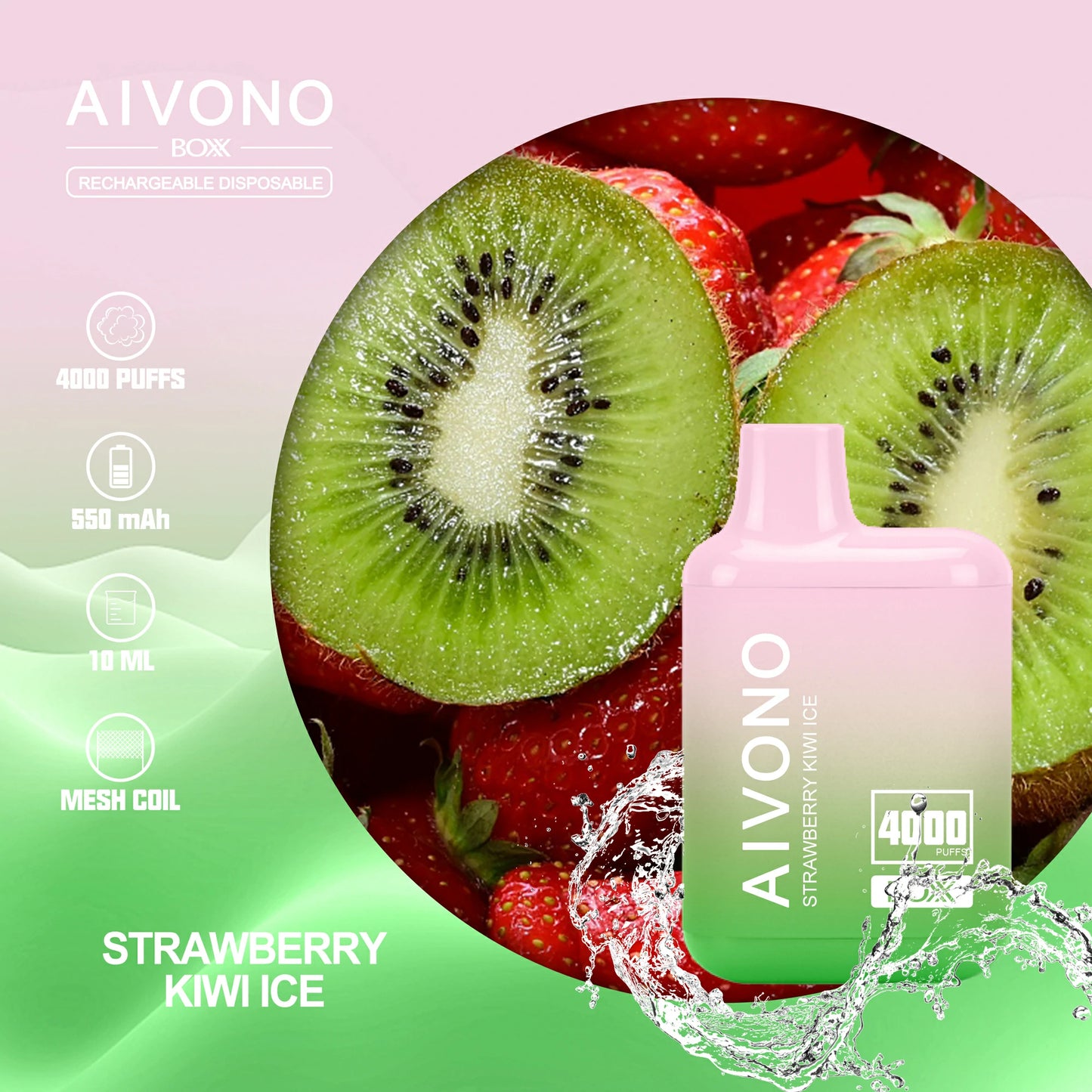 AIVONO AIM BOXX 4000 Puffs Bulk Buy Rechargeable Disposable Vapes Wholesale