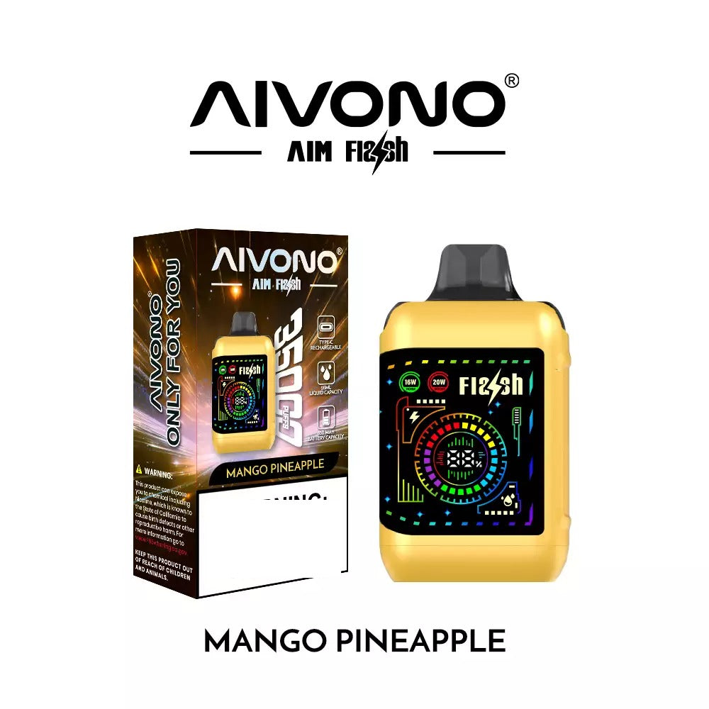 AIVONO AIM FLASH 35000 Puffs Dual Mesh Bulk Buy Rechargeable Disposable Vapes Wholesale