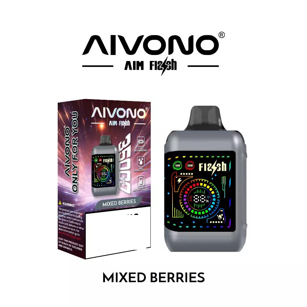 AIVONO AIM FLASH 35000 Puffs Dual Mesh Bulk Buy Rechargeable Disposable Vapes Wholesale