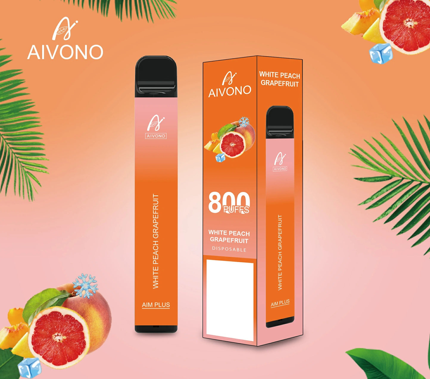 AIVONO AIM PLUS 800 Puffs Bulk Buy Rechargeable Disposable Vapes Wholesale