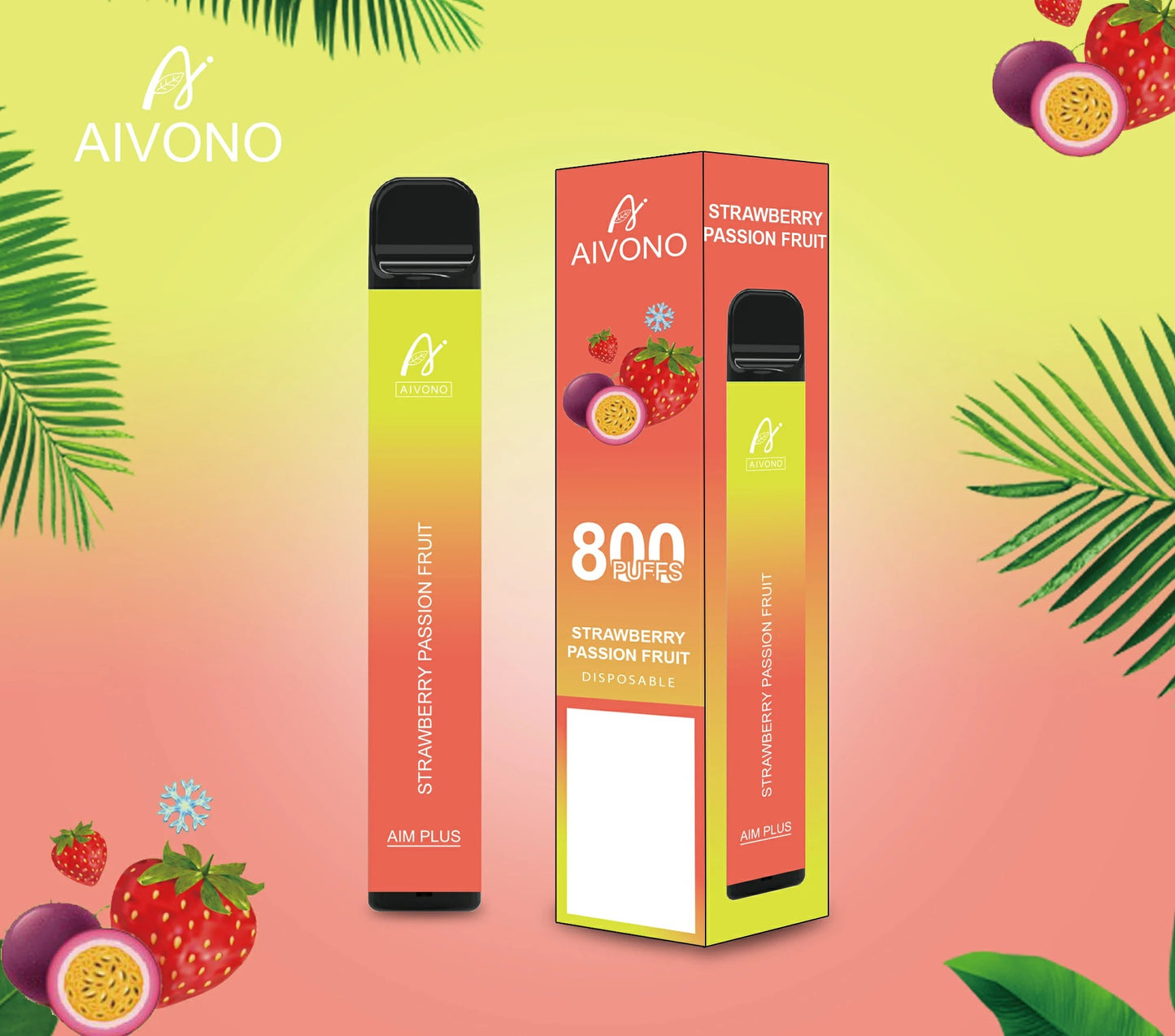 AIVONO AIM PLUS 800 Puffs Bulk Buy Rechargeable Disposable Vapes Wholesale