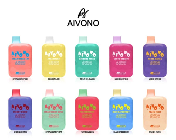 AIVONO AIM PUFFSTAR 6500 Puffs Rechargeable Disposable Vapes Wholesale