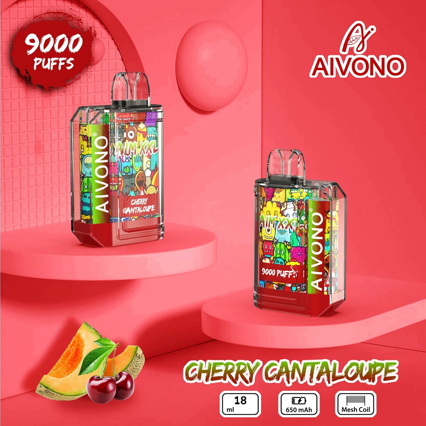 AIVONO AIM XXL 9000 Puffs Bulk Buy Rechargeable Disposable Vapes Wholesale