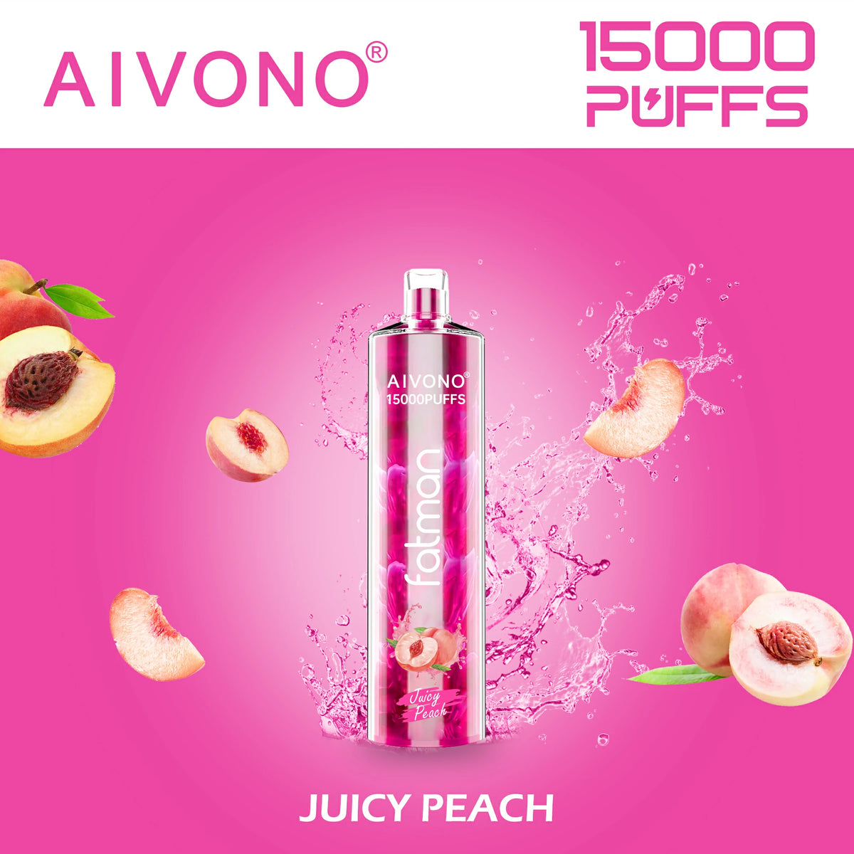 AIVONO FATMAN 15000 Puffs Bulk Buy Rechargeable Disposable Vapes Wholesale