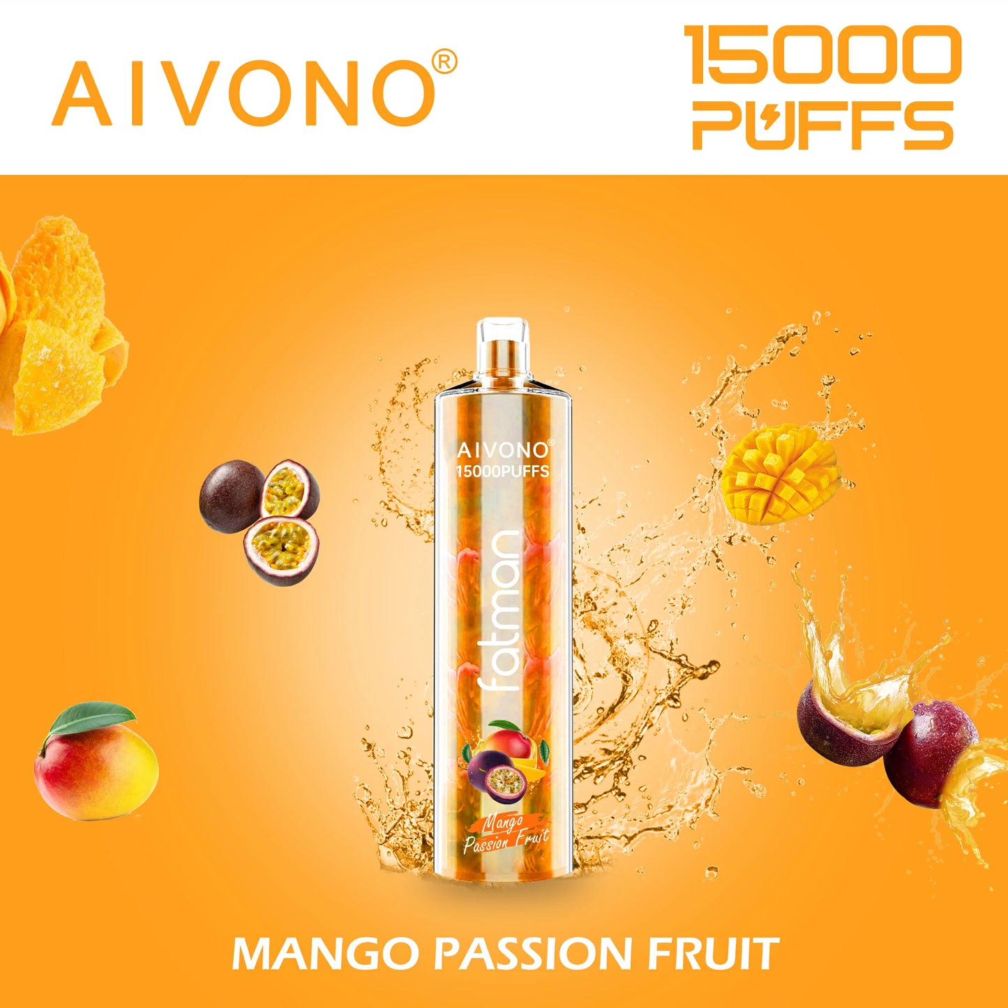 AIVONO FATMAN 15000 Puffs Bulk Buy Rechargeable Disposable Vapes Wholesale