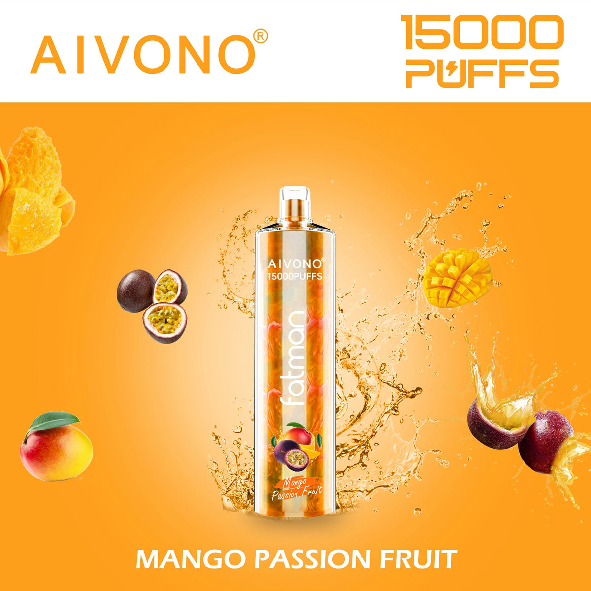 AIVONO FATMAN 15000 Puffs Bulk Buy Rechargeable Disposable Vapes Wholesale