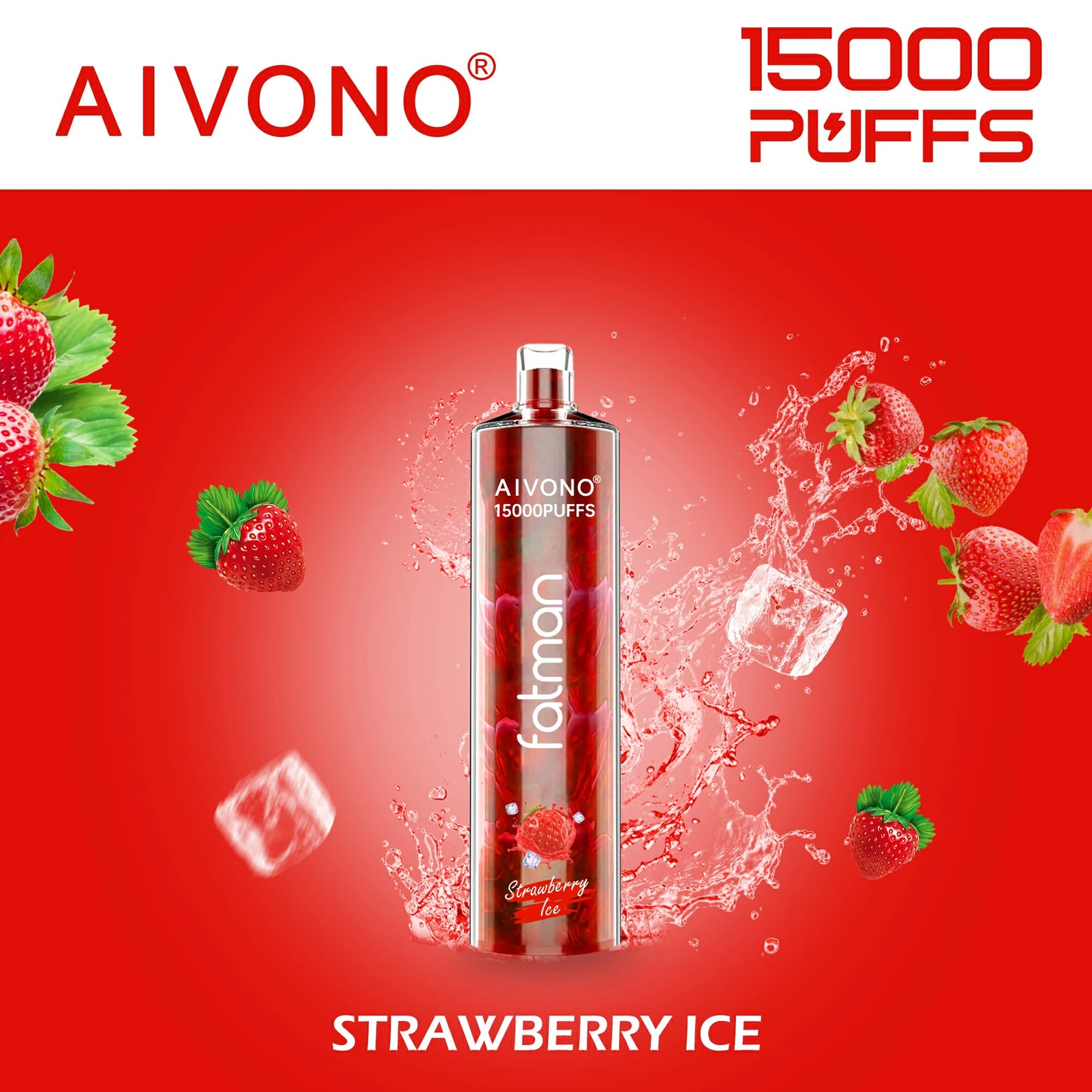 AIVONO FATMAN 15000 Puffs Bulk Buy Rechargeable Disposable Vapes Wholesale