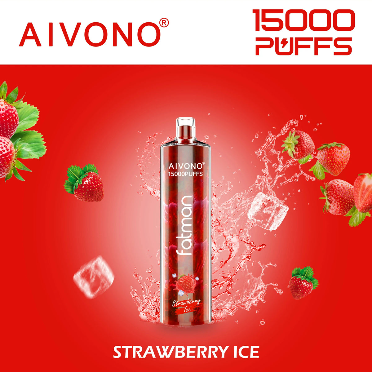 AIVONO FATMAN 15000 Puffs Bulk Buy Rechargeable Disposable Vapes Wholesale