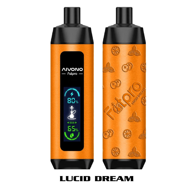AIVONO Aim Fatpro Einweg-E-Zigarette für 22.000 Züge – 28 ml E-Liquid, 600 mAh Akku