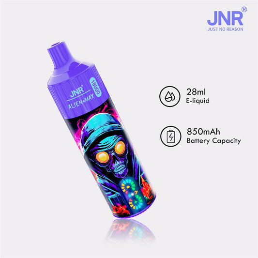 JNR Alien-Max 18000 Puffs Factory Wholesale Disposable E Cigarette Rechargeable Vape 21 Flavors Available
