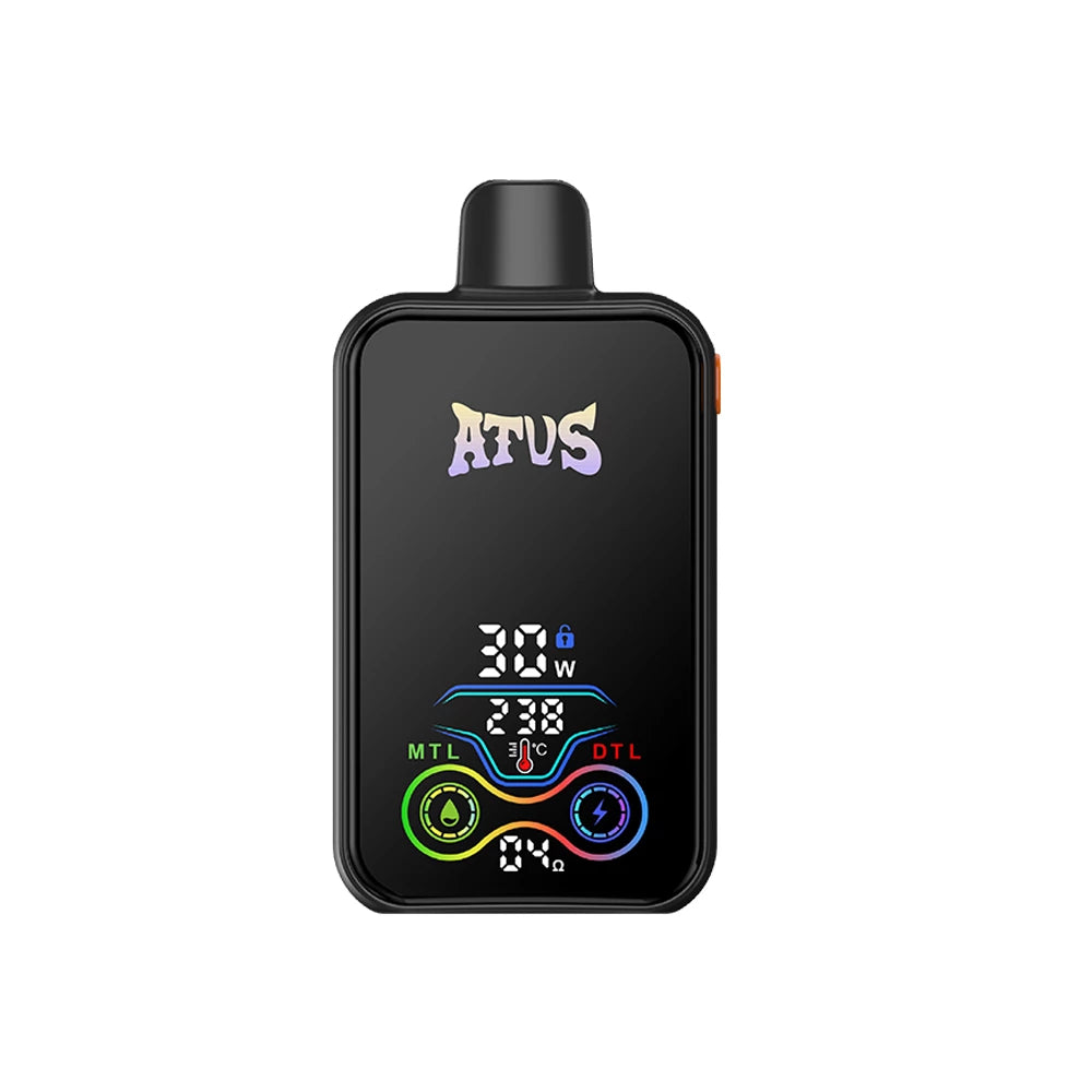 ATVS 25000 Puffs Dual Mesh Digital Screen Bulk Buy Rechargeable Disposable Vapes Wholesale