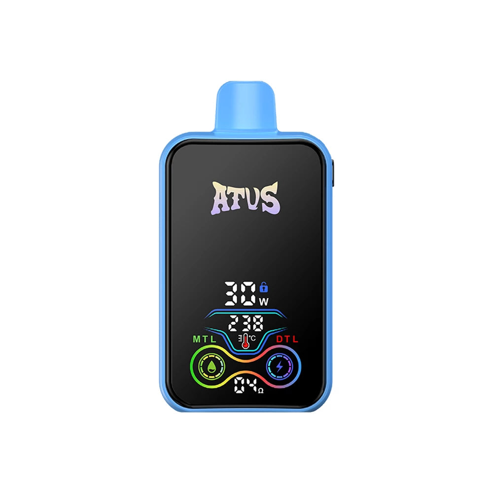 ATVS 25000 Puffs Dual Mesh Digital Screen Bulk Buy Rechargeable Disposable Vapes Wholesale