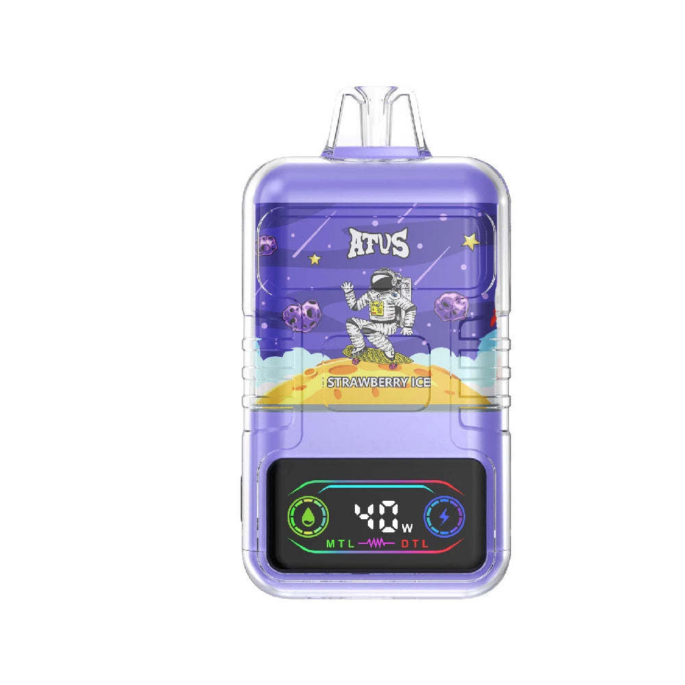 ATVS 30000 Puffs Dual Mesh Digital Screen Bulk Buy Rechargeable Disposable Vapes Wholesale