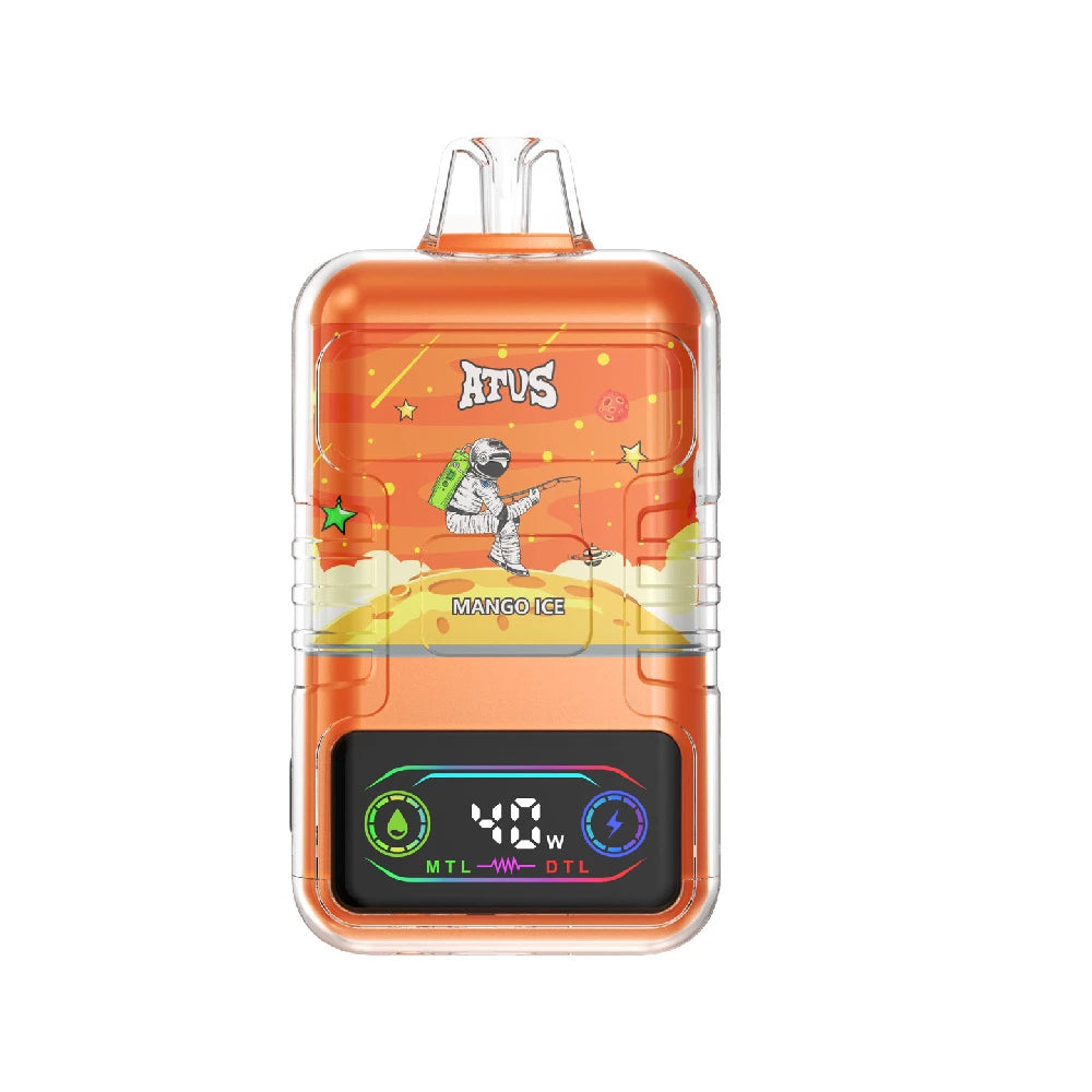ATVS 30000 Puffs Dual Mesh Digital Screen Bulk Buy Rechargeable Disposable Vapes Wholesale