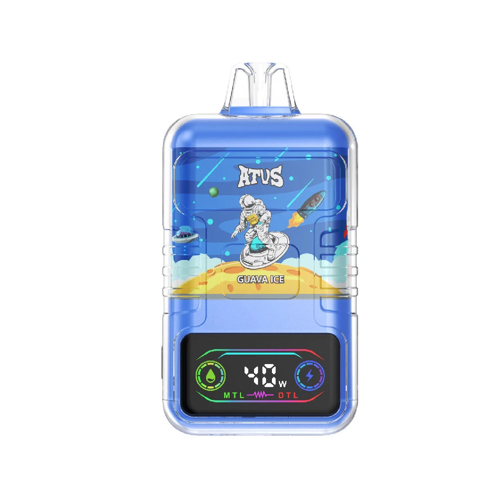 ATVS 30000 Puffs Dual Mesh Digital Screen Bulk Buy Rechargeable Disposable Vapes Wholesale