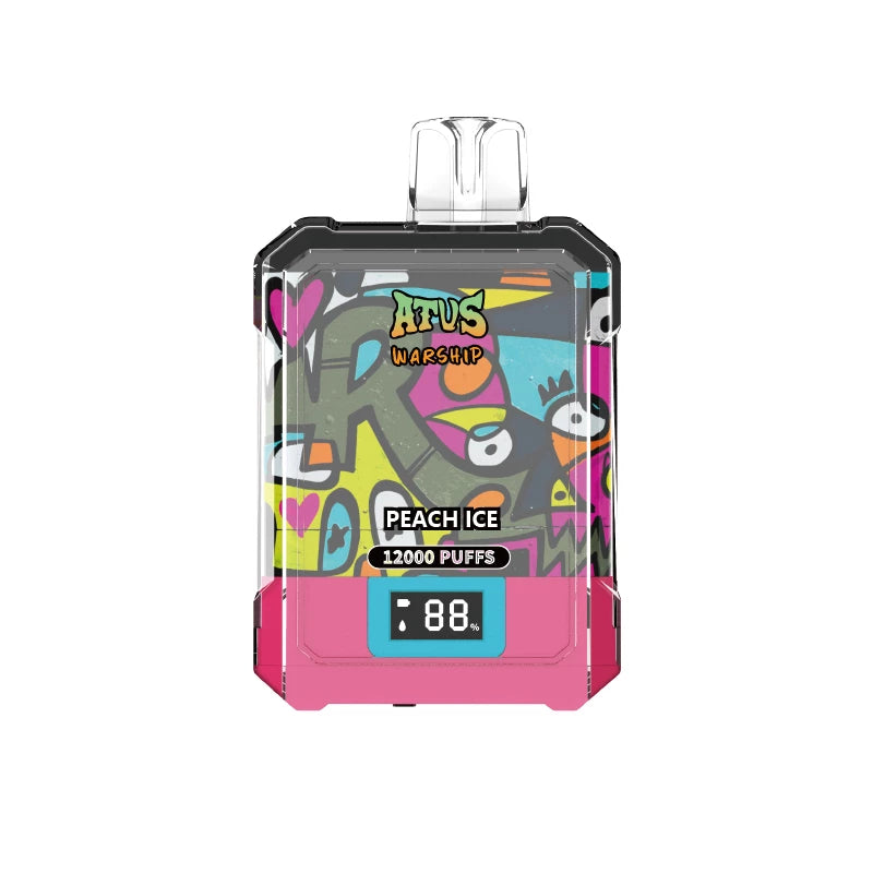 ATVS WARSHIP 12000 Puffs Digital Screen Bulk Buy Rechargeable Disposable Vapes Wholesale