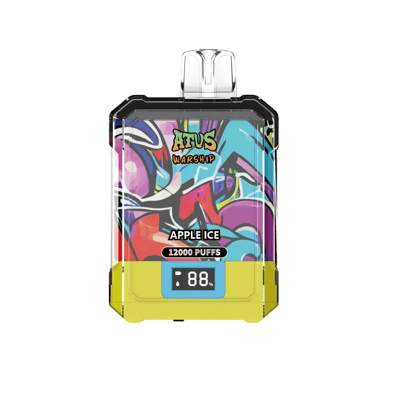 ATVS WARSHIP 12000 Puffs Digital Screen Bulk Buy Rechargeable Disposable Vapes Wholesale