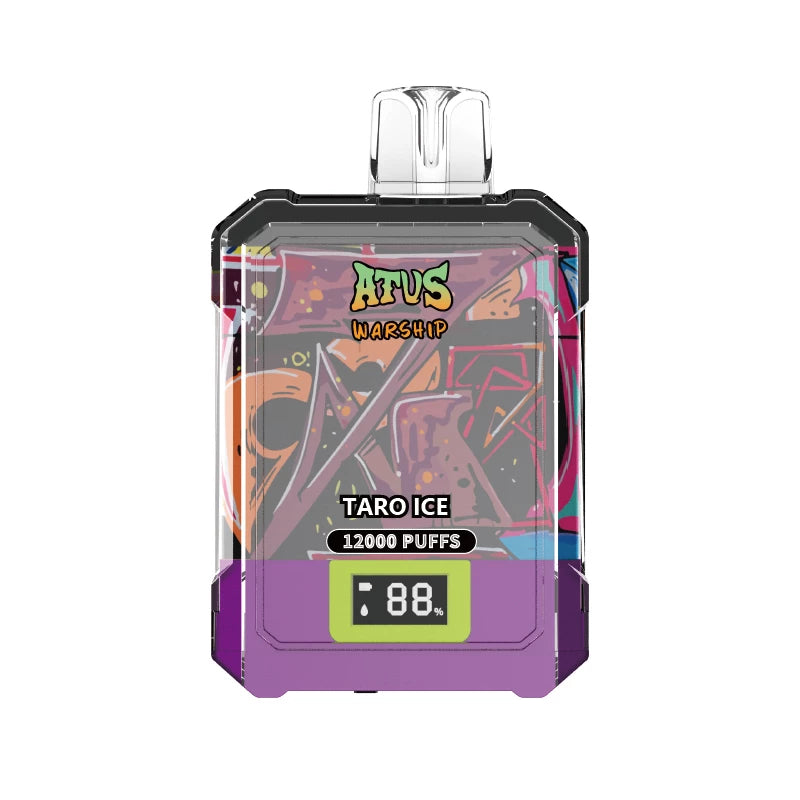 ATVS WARSHIP 12000 Puffs Digital Screen Bulk Buy Rechargeable Disposable Vapes Wholesale