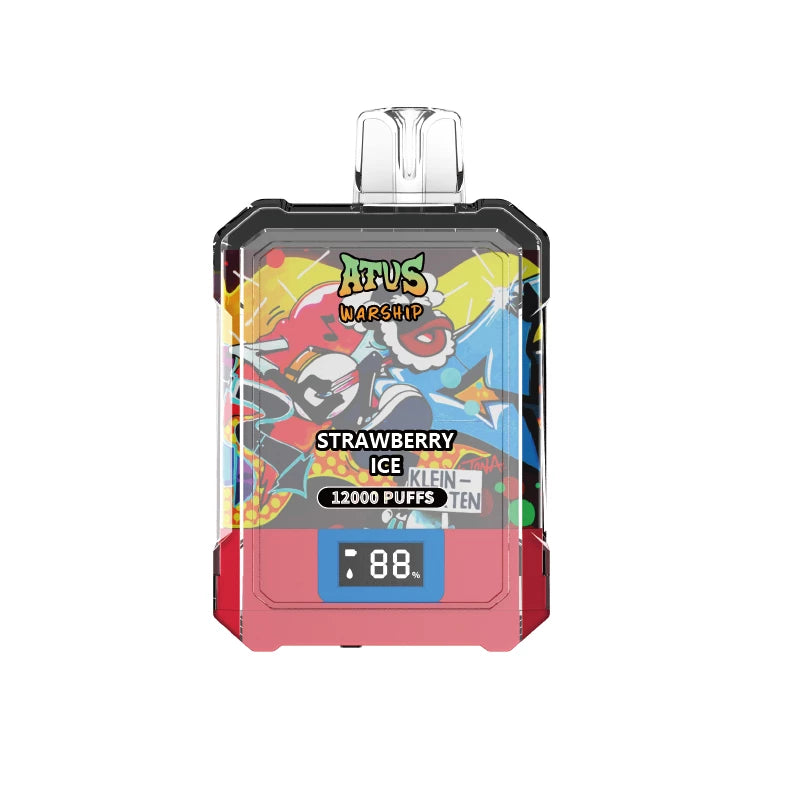 ATVS WARSHIP 12000 Puffs Digital Screen Bulk Buy Rechargeable Disposable Vapes Wholesale