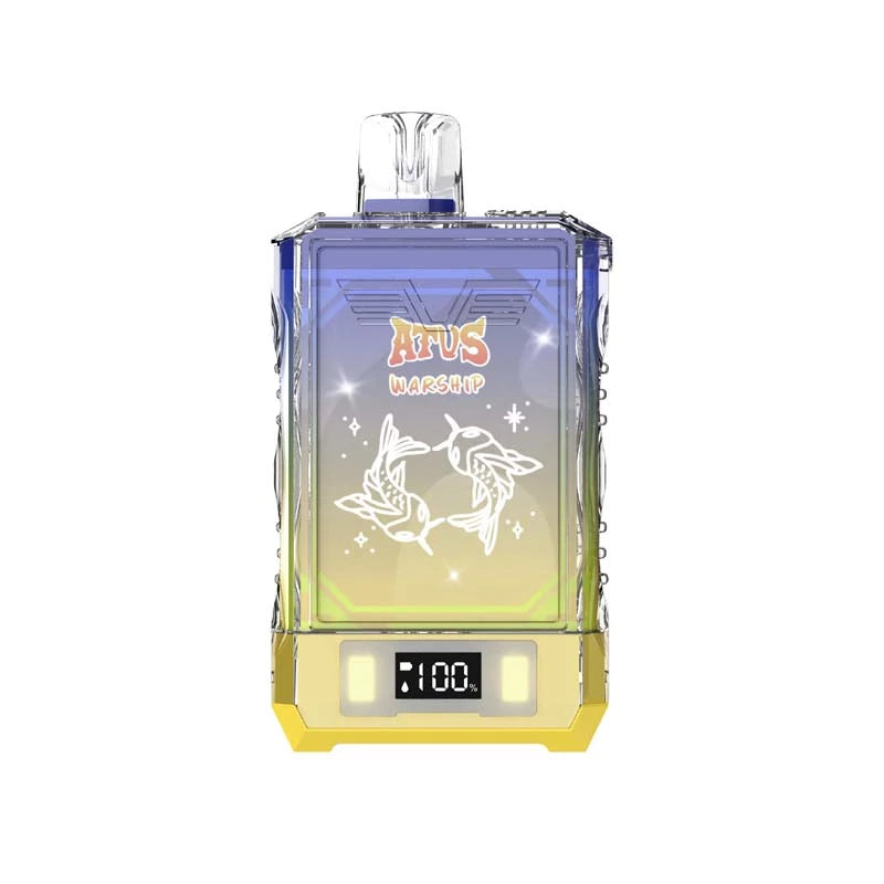 ATVS WARSHIP 18000 Puffs Digital Screen Dual Mesh Bulk Buy Rechargeable Disposable Vapes Wholesale