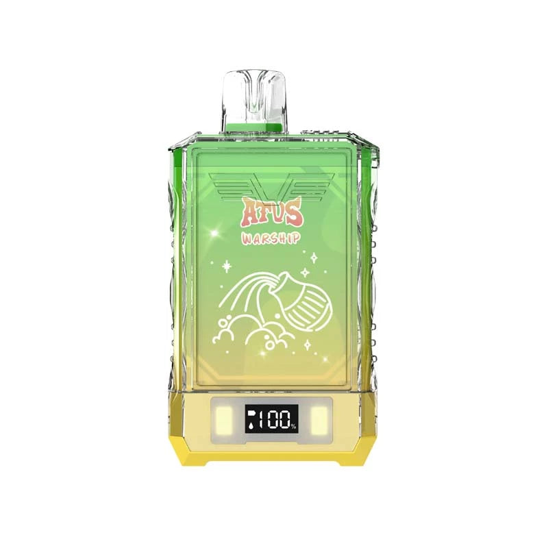 ATVS WARSHIP 18000 Puffs Digital Screen Dual Mesh Bulk Buy Rechargeable Disposable Vapes Wholesale