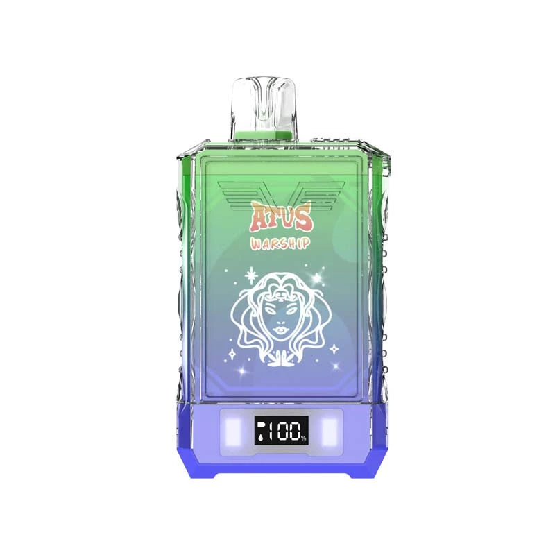 ATVS WARSHIP 18000 Puffs Digital Screen Dual Mesh Bulk Buy Rechargeable Disposable Vapes Wholesale