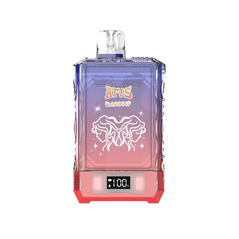 ATVS WARSHIP 18000 Puffs Digital Screen Dual Mesh Bulk Buy Rechargeable Disposable Vapes Wholesale