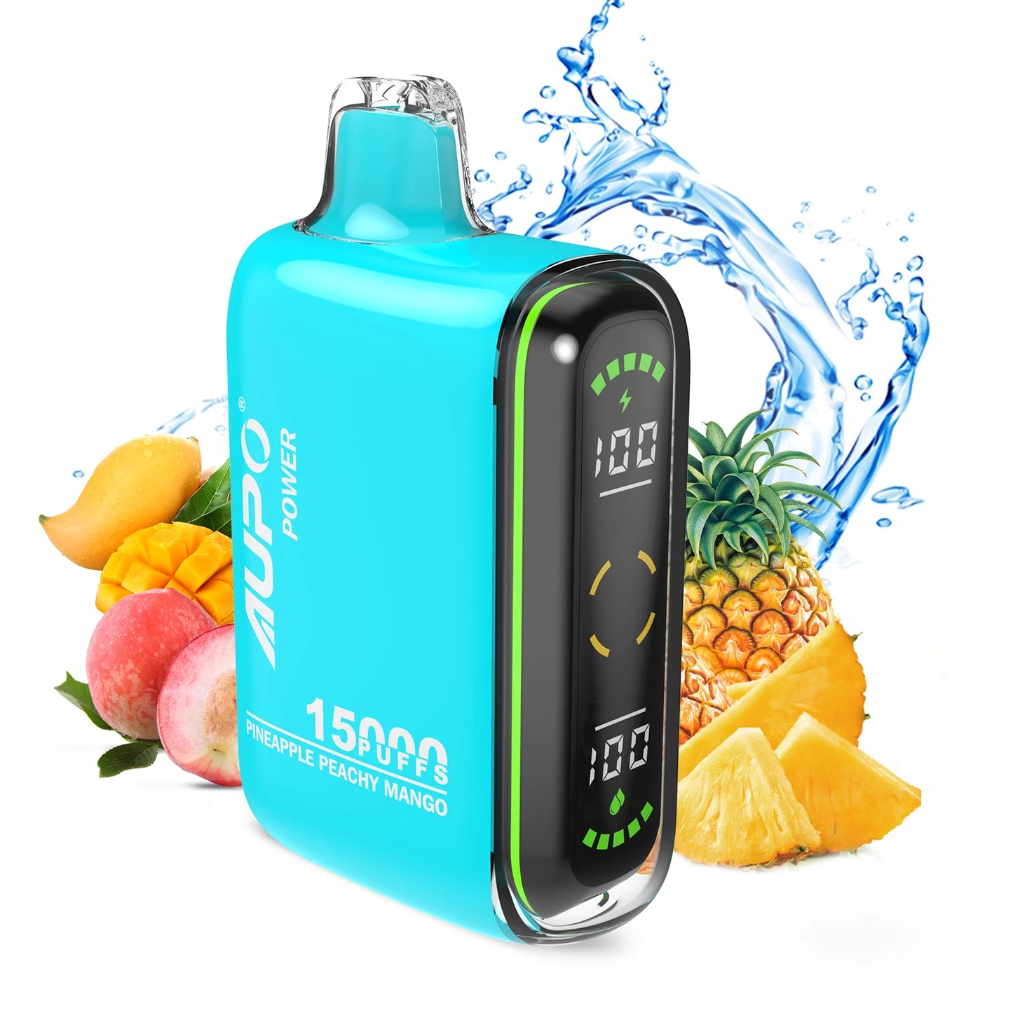 AUPO 15000 Puffs Dual Mesh LED Display Bulk Buy Rechargeable Disposable Vapes Wholesale