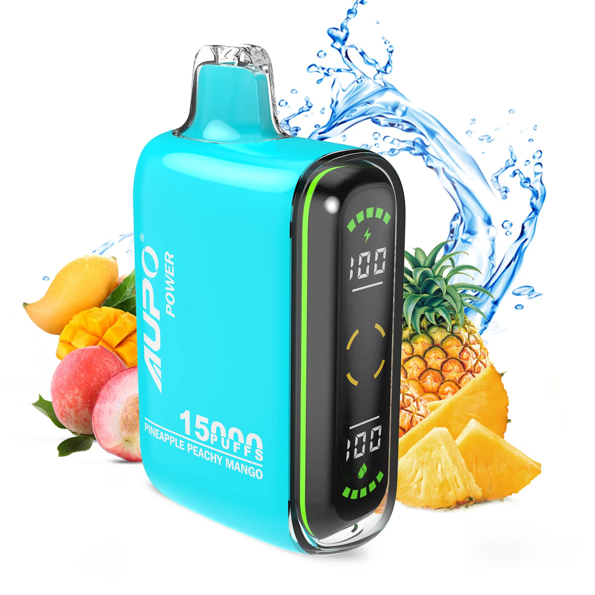 AUPO 15000 Puffs Dual Mesh LED Display Bulk Buy Rechargeable Disposable Vapes Wholesale