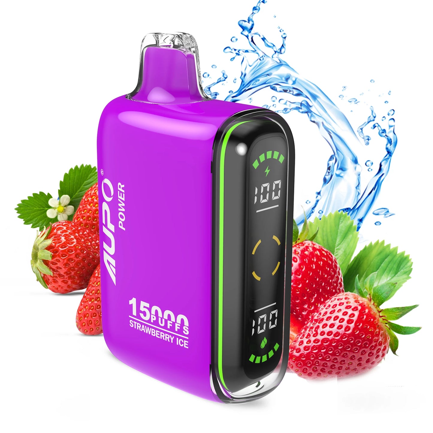 AUPO 15000 Puffs Dual Mesh LED Display Bulk Buy Rechargeable Disposable Vapes Wholesale