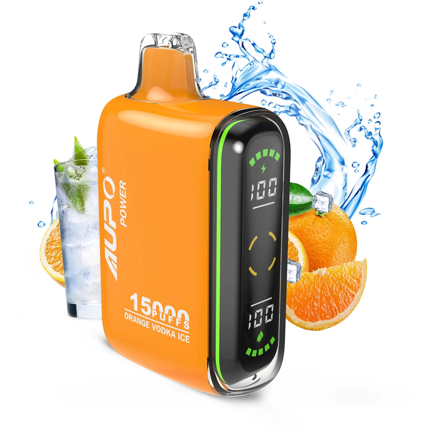 AUPO 15000 Puffs Dual Mesh LED Display Bulk Buy Rechargeable Disposable Vapes Wholesale