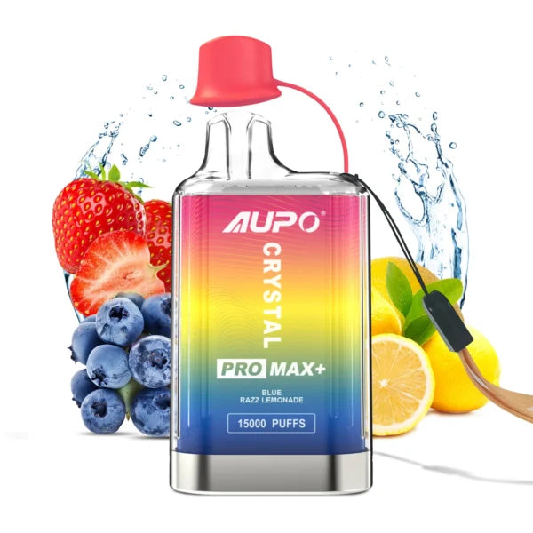 AUPO 15000 Puffs PRO MAX Crystal Dual Mesh Bulk Buy Rechargeable Disposable Vapes Wholesale