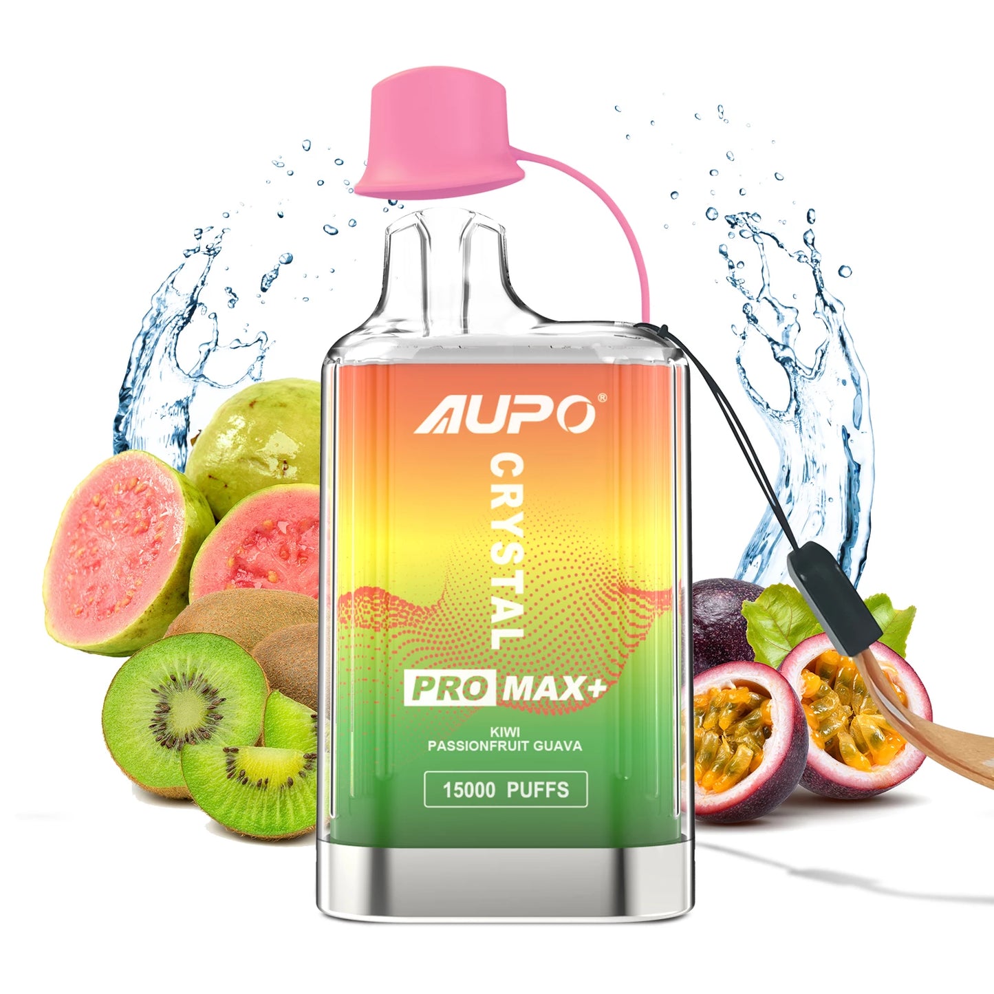AUPO 15000 Puffs PRO MAX Crystal Dual Mesh Bulk Buy Rechargeable Disposable Vapes Wholesale