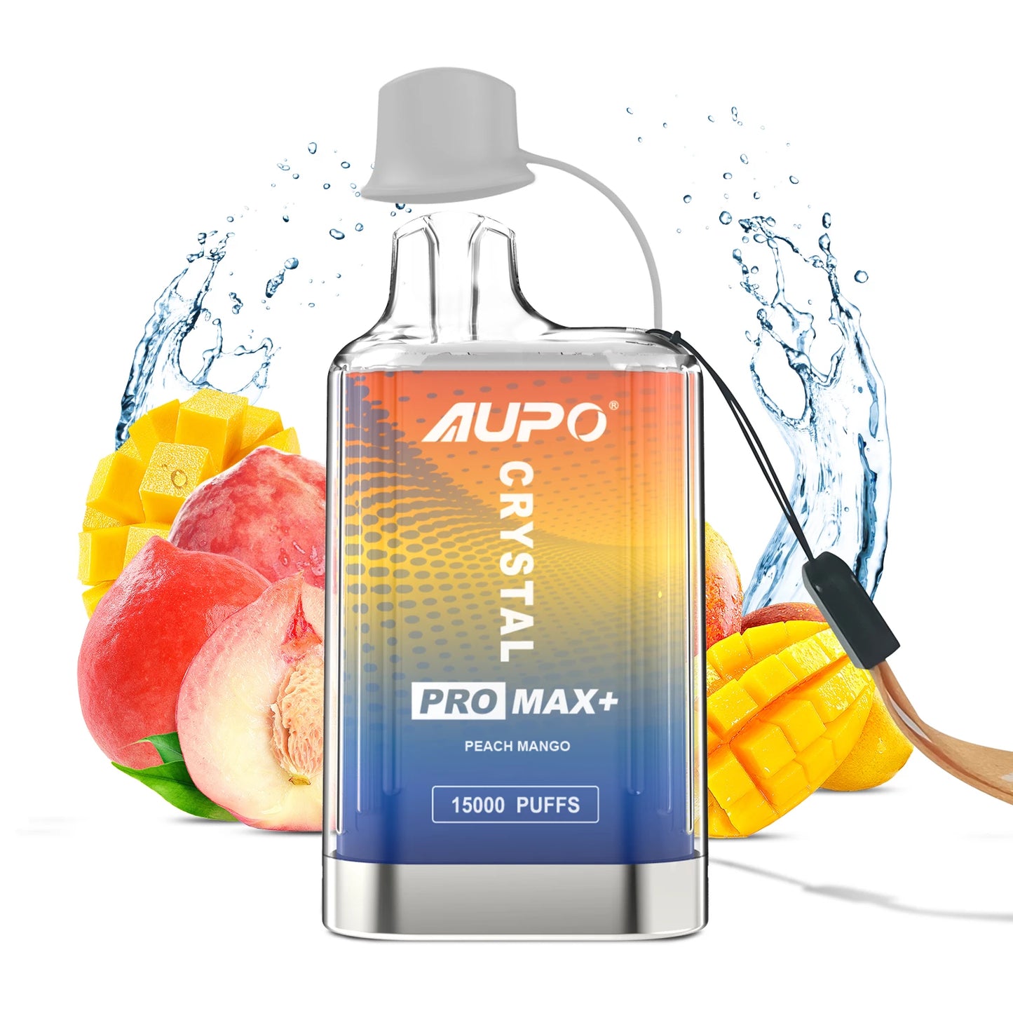 AUPO 15000 Puffs PRO MAX Crystal Dual Mesh Bulk Buy Rechargeable Disposable Vapes Wholesale