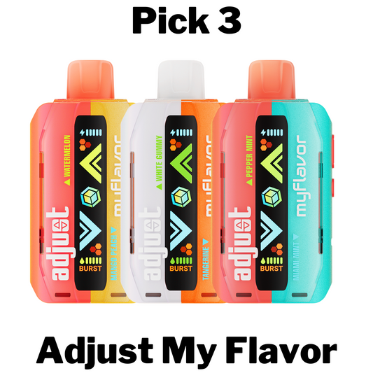 Adjust MyFlavor 40,000 Puff Disposable Vape Pick 3