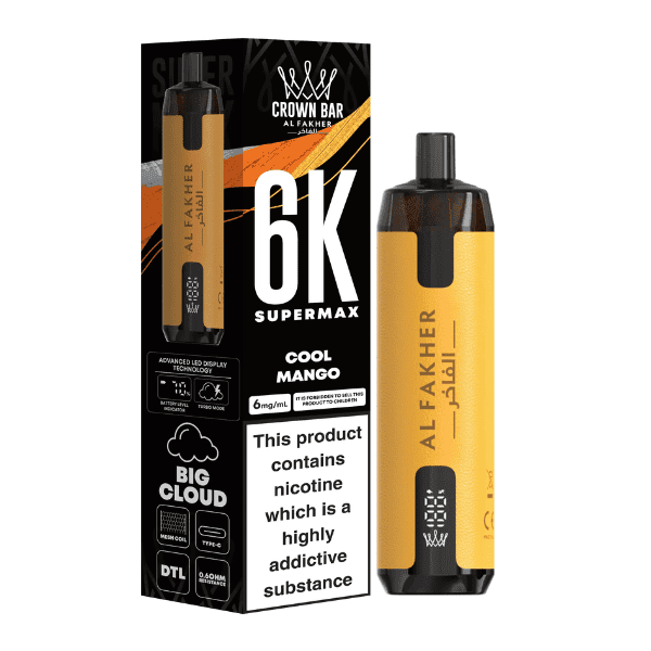 Al Fakher Supermax 6K Disposable Vape