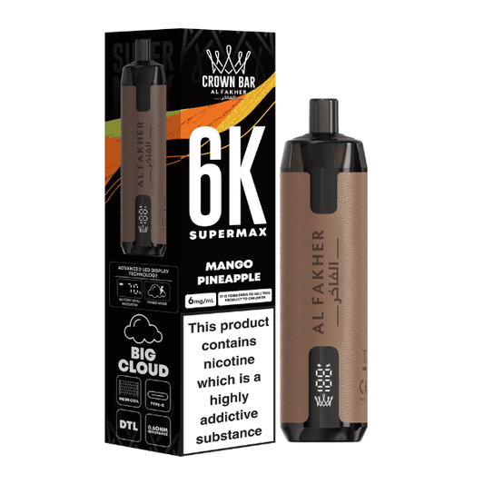 Al Fakher Supermax 6K Mango Ananas
