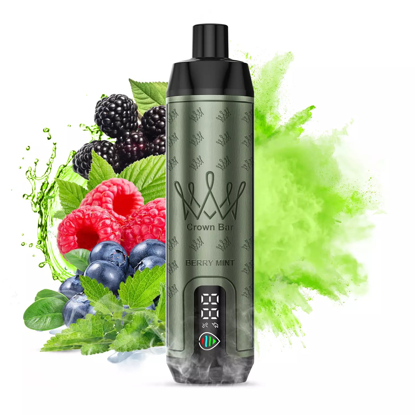 Al Fakhar Crown Bar 15000 Puffs DTL LED Display Bulk Buy Rechargeable Disposable Vapes Wholesale