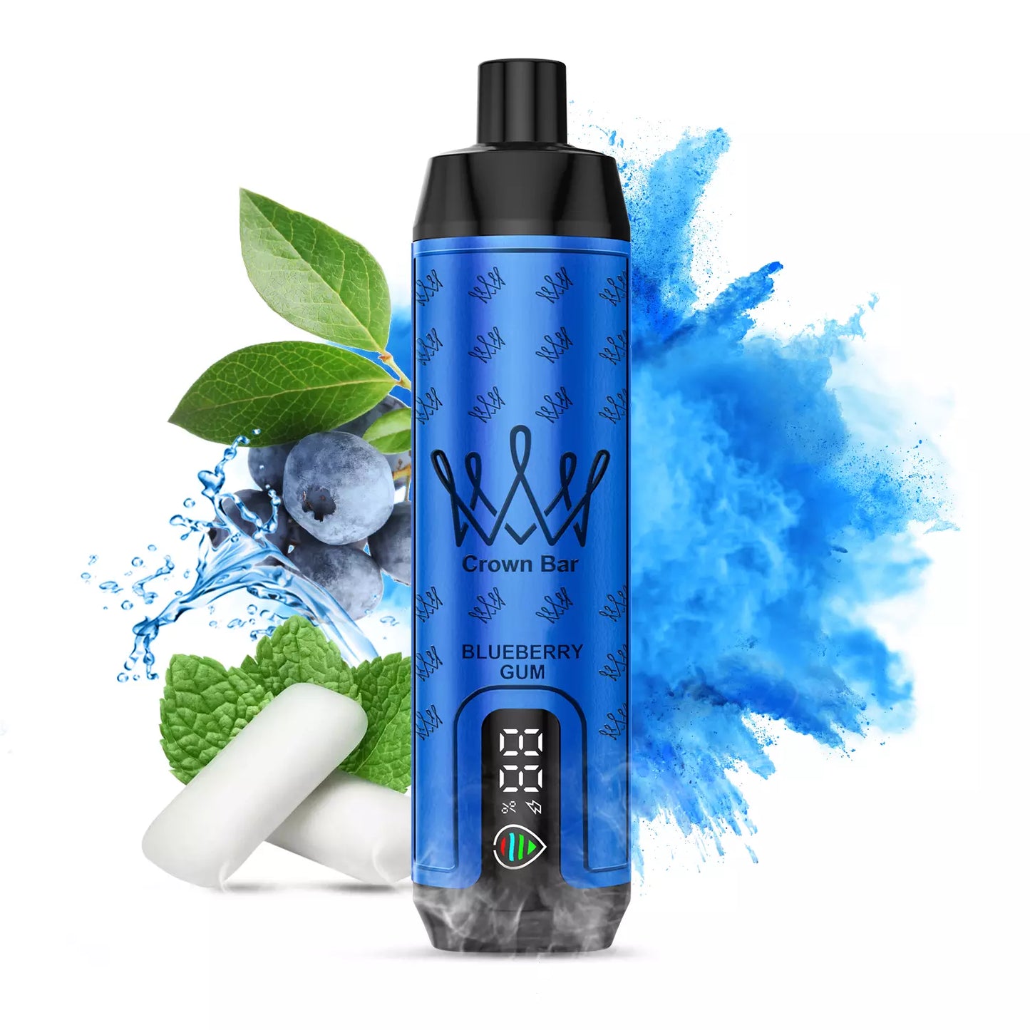 Al Fakhar Crown Bar 15000 Puffs DTL LED Display Bulk Buy Rechargeable Disposable Vapes Wholesale