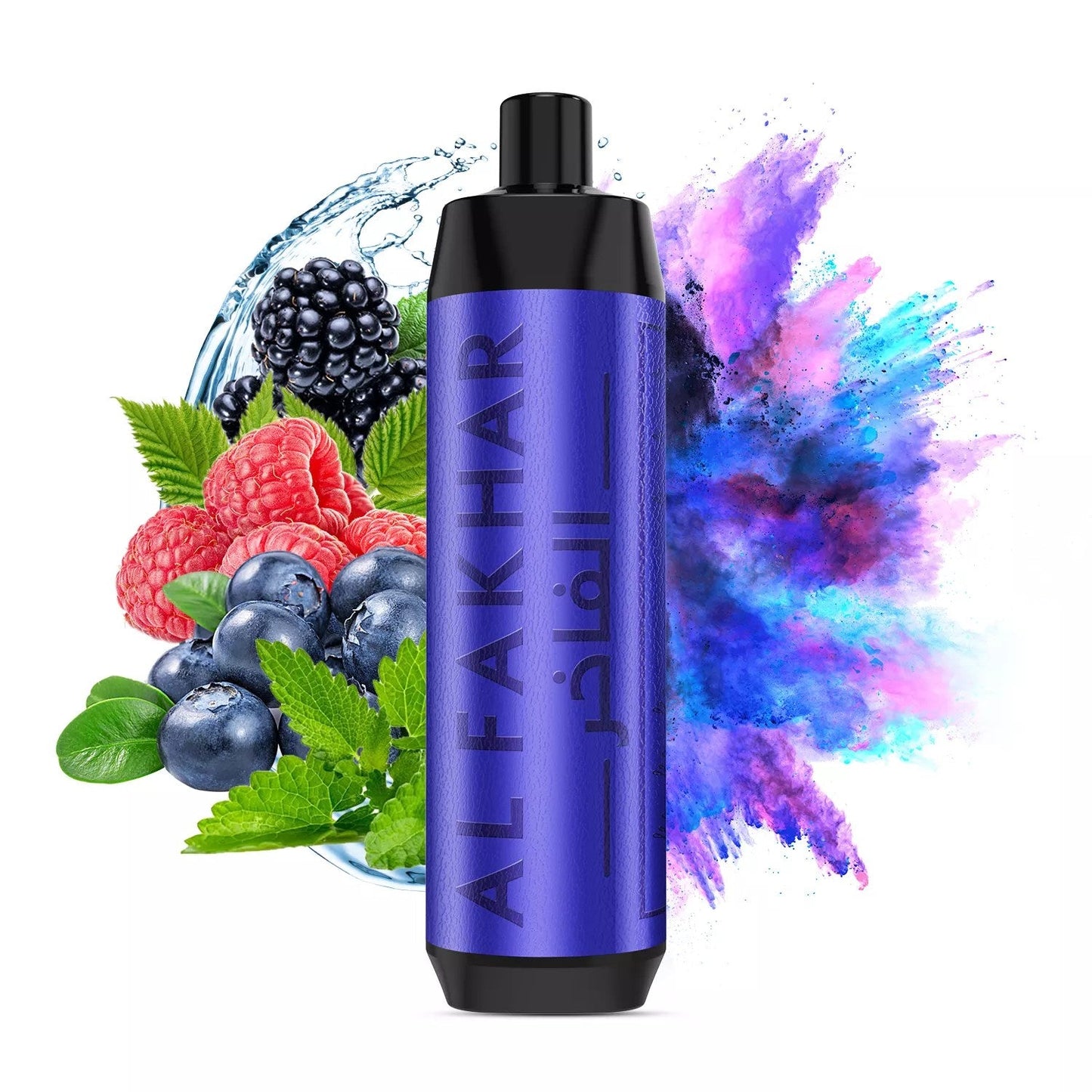 Al Fakher Crown Bar Pro 8000 Puffs Disposable Vape-600mAh Battery. 18ml E-liquid. Multiple Nicotine 13 Flavors