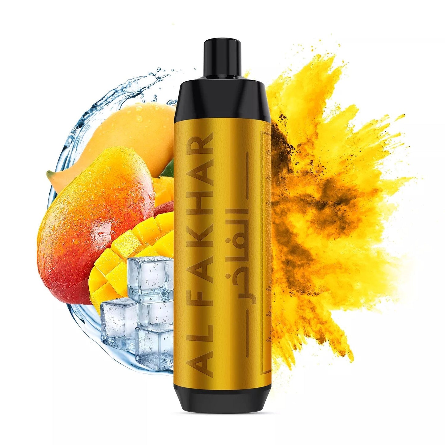 Al Fakher Crown Bar Pro 8000 Puffs Disposable Vape-600mAh Battery. 18ml E-liquid. Multiple Nicotine 13 Flavors