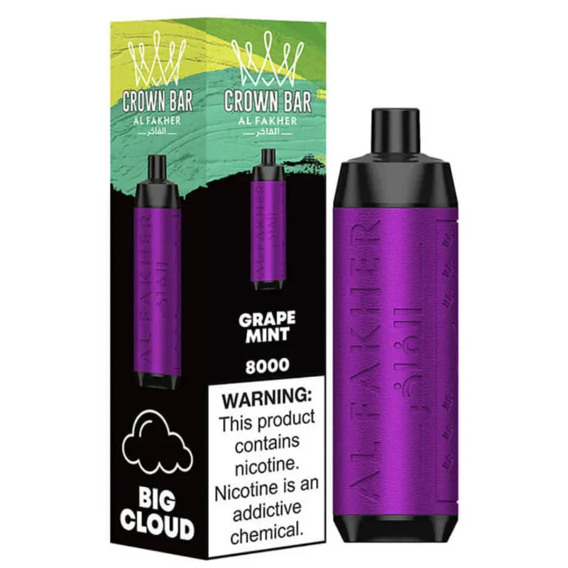 Al Fakher Crown Bar 8000 Puffs Disposable Vape
