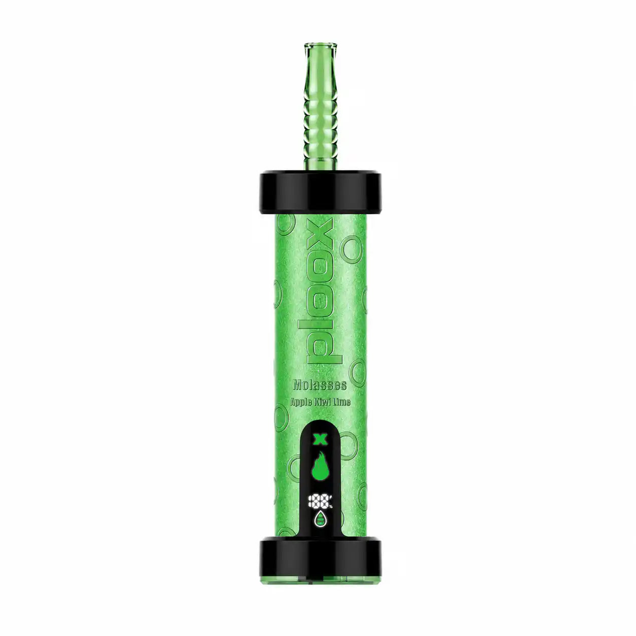 Apple Kiwi Lime - Ploox Molasses 75k Disposable E-Hookah