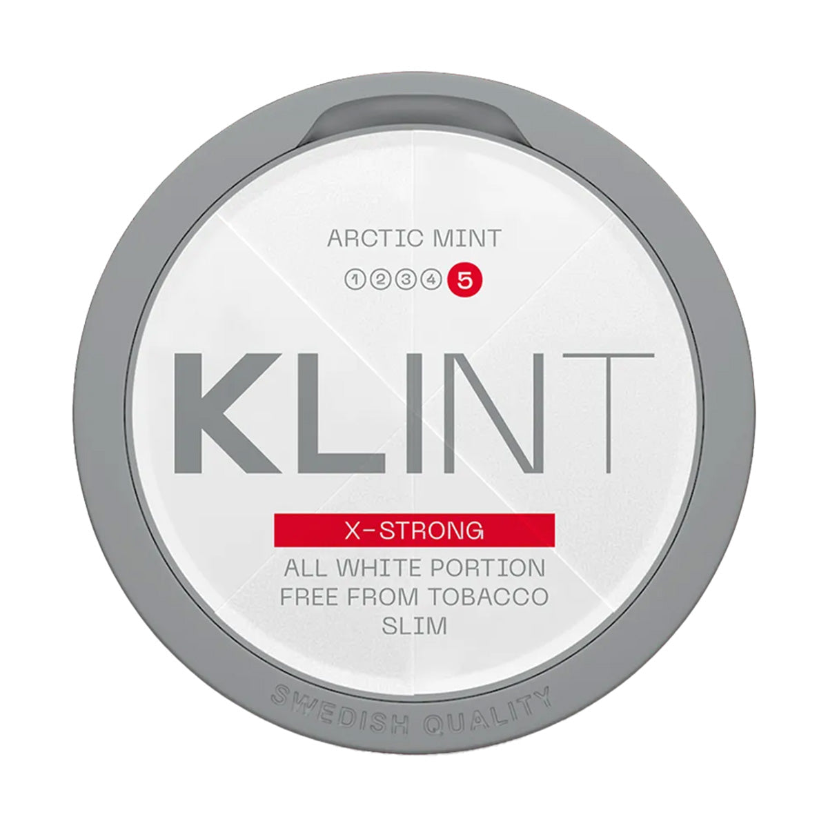 Arctic Mint X-Strong Klint Nikotin-Snus-Beutel
