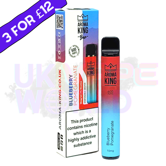 Blaubeere-Granatapfel-Duft von Aroma King, 600 Stück, Einwegduft
