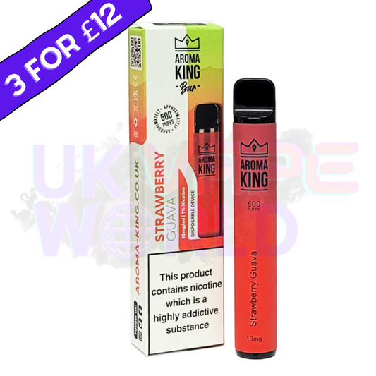 Erdbeer-Guave von Aroma King, 600 Stück, Einweg-E-Zigarette