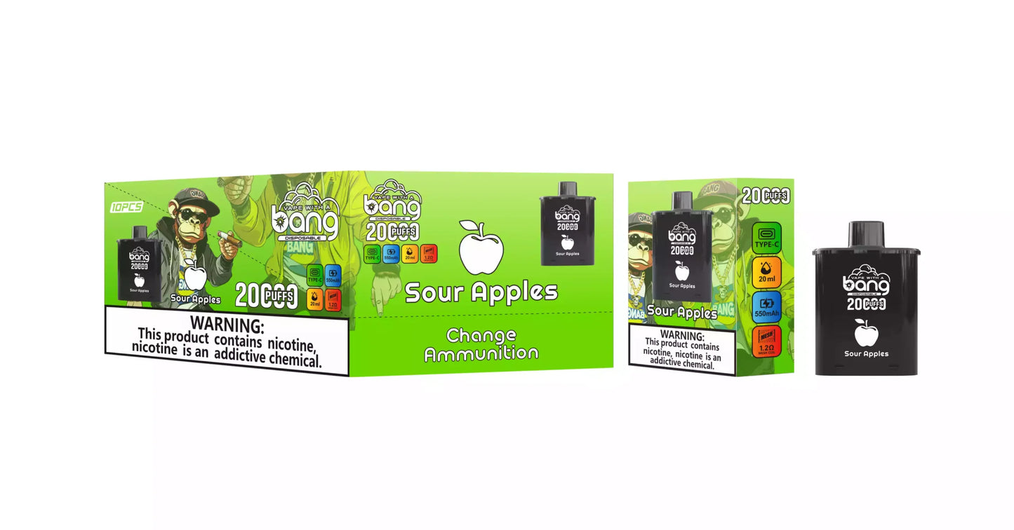 BANG 20000 Puffs DSK046 Change Cartridge Bulk Buy Rechargeable Disposable Vapes Wholesale