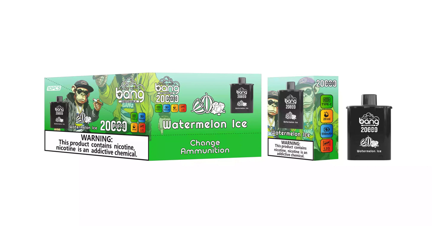 BANG 20000 Puffs DSK046 Change Cartridge Bulk Buy Rechargeable Disposable Vapes Wholesale