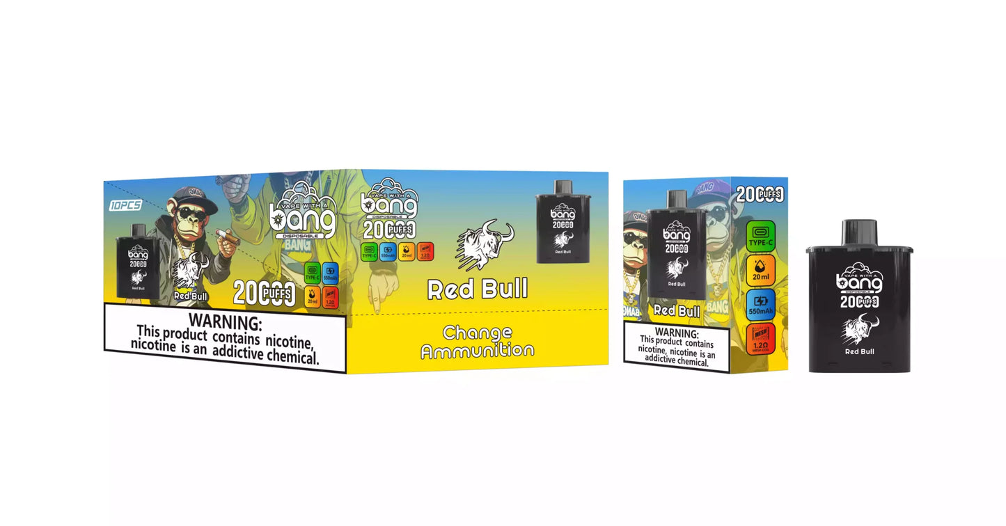 BANG 20000 Puffs DSK046 Change Cartridge Bulk Buy Rechargeable Disposable Vapes Wholesale